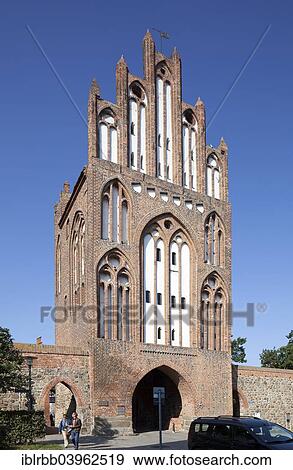 "Treptower Tor, outer gate, city gate of the medieval fortifications, Four Gates City, Neubrandenburg, Mecklenburg-Western Pomerania, Germany, Europe" View Large Photo Image Stock Photo - "Treptower Tor, outer gate, city gate of the medieval fortifications, Four Gates City, Neubrandenburg, Mecklenburg-Western Pomerania, Germany, Europe". Fotosearch