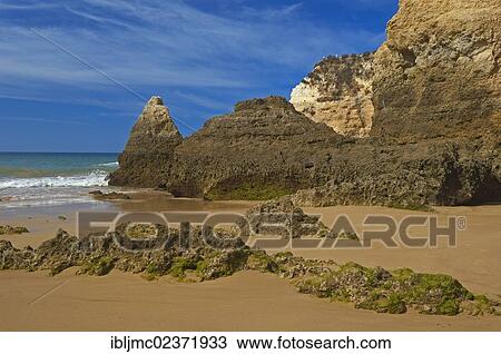 "Tres Irmaos beach, Portimao, Alvor, Praia dos Tres Irmaos, Algarve, Portugal, Europe" View Large Photo Image Stock Image - "Tres Irmaos beach, Portimao, Alvor, Praia dos Tres Irmaos, Algarve, Portugal, Europe". Fotosearch
