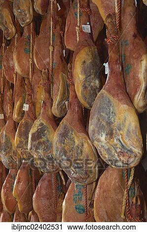 "Trevelez dried hams, Trevelez, Sierra Nevada, Granada province, Andalusia, Spain, Europe" View Large Photo Image Stock Image - "Trevelez dried hams, Trevelez, Sierra Nevada, Granada province, Andalusia, Spain, Europe". Fotosearch