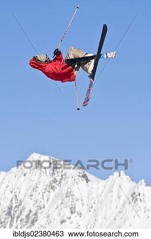 "Trick skier at Oberalp Pass, Andermatt, Canton of Uri, Switzerland, Europe" View Large Photo Image Stock Image - "Trick skier at Oberalp Pass, Andermatt, Canton of Uri, Switzerland, Europe". Fotosearch