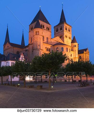 "Trier Cathedral and the Gothic Church of Our Lady at dusk, UNESCO World Heritage Site, Trier, Rhineland-Palatinate, Germany, Europe" View Large Photo Image Stock Photo - "Trier Cathedral and the Gothic Church of Our Lady at dusk, UNESCO World Heritage Site, Trier, Rhineland-Palatinate, Germany, Europe". Fotosearch