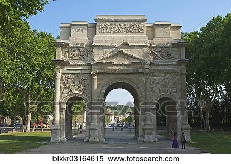"Triumphal Arch of Orange, Orange, Provence, Region Provence-Alpes-Cote d? ÇÖAzur, France, Europe" View Large Photo Image Stock Photography - "Triumphal Arch of Orange, Orange, Provence, Region Provence-Alpes-Cote d? ÇÖAzur, France, Europe". Fotosearch