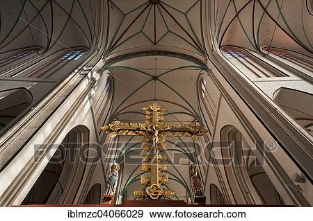 "Triumphal cross from 1420 in the Schwerin Cathedral of St. Mary and St. John, Brick Gothic, 1248, Schwerin, Mecklenburg-Western Pomerania, Germany, Europe" View Large Photo Image Stock Photo - "Triumphal cross from 1420 in the Schwerin Cathedral of St. Mary and St. John, Brick Gothic, 1248, Schwerin, Mecklenburg-Western Pomerania, Germany, Europe". Fotosearch