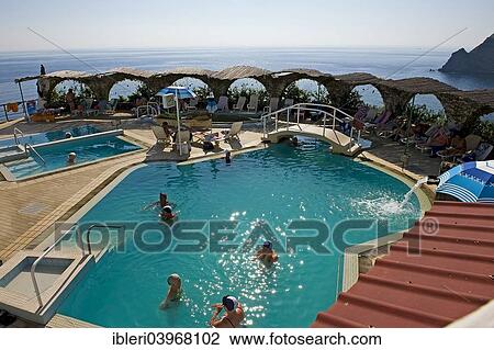 "Tropical Thermal Park, Ischia, Gulf of Naples, Italy, Europe" View Large Photo Image Stock Image - "Tropical Thermal Park, Ischia, Gulf of Naples, Italy, Europe". Fotosearch