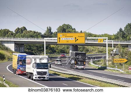 "Truck traffic on a four-lane national highway, Germany, Europe" View Large Photo Image Stock Image - "Truck traffic on a four-lane national highway, Germany, Europe". Fotosearch