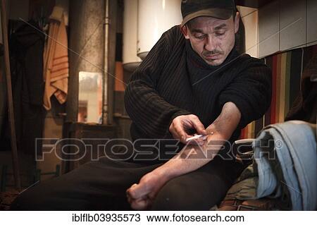 "Tuberculosis and HIV in Moldova, drug addict, member of a special risk group, Balti, Moldova, Europe" View Large Photo Image Stock Image - "Tuberculosis and HIV in Moldova, drug addict, member of a special risk group, Balti, Moldova, Europe". Fotosearch