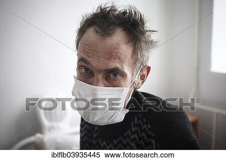 Stock Photography - "Tuberculosis and HIV in Moldova, TB ward, Hospital, Balti, Moldova, Europe". Fotosearch