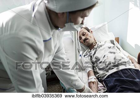Stock Photo - "Tuberculosis and HIV in Moldova, ward of the Chiril Draganiuc hospital, ChiÈ™inau, Moldova, Europe". Fotosearch