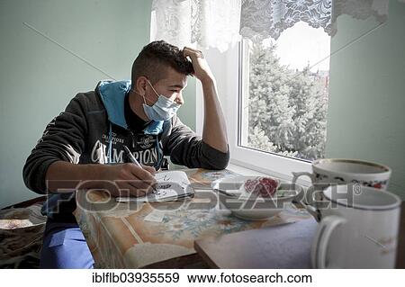 Stock Photo - "Tuberculosis and HIV in Moldova, ward of the Chiril Draganiuc hospital, ChiÈ™inau, Moldova, Europe". Fotosearch