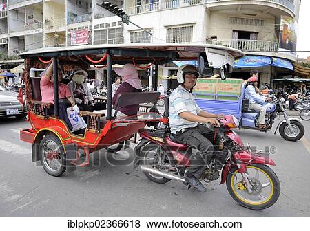 "Tuk Tuk taxi, Phnom Penh, Cambodia, Southeast Asia, Asia" View Large Photo Image Stock Photo - "Tuk Tuk taxi, Phnom Penh, Cambodia, Southeast Asia, Asia". Fotosearch
