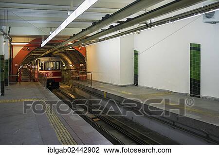 "Tunel, underground railway line, Istanbul, Turkey, Asia" View Large Photo Image Stock Image - "Tunel, underground railway line, Istanbul, Turkey, Asia". Fotosearch