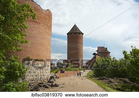 Stock Image - "Turaida Castle, Sigulda, Latvia, Baltic States, Europe". Fotosearch