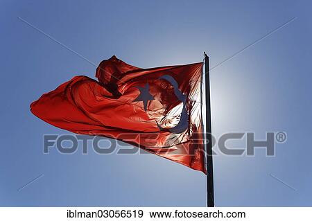 "Turkish flag, Istanbul, Istanbul Province, Turkey, Asia" View Large Photo Image Stock Photo - "Turkish flag, Istanbul, Istanbul Province, Turkey, Asia". Fotosearch