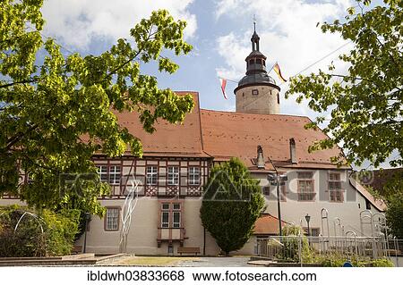 "Turmersturm guard tower, Kurmainz Castle, Tauberbischofsheim, Tauber Valley, Baden-Wurttemberg, Germany, Europe" View Large Photo Image Stock Photo - "Turmersturm guard tower, Kurmainz Castle, Tauberbischofsheim, Tauber Valley, Baden-Wurttemberg, Germany, Europe". Fotosearch