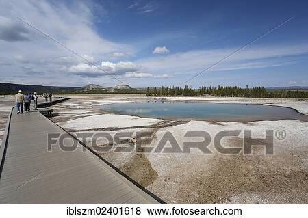 "Turquoise Pool, Midway Geyser Basin, Yellowstone National Park, Wyoming, USA" View Large Photo Image Stock Photo - "Turquoise Pool, Midway Geyser Basin, Yellowstone National Park, Wyoming, USA". Fotosearch
