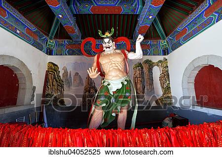 "Tutelary deity in Tianmen Temple, Buddhist centre of West Hunan, Hunan Province, China, Asia" View Large Photo Image Stock Photography - "Tutelary deity in Tianmen Temple, Buddhist centre of West Hunan, Hunan Province, China, Asia". Fotosearch