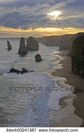 "Twelve Apostles, Great Ocean Road, Port Campbell Nationalpark, Victoria, Australia, Oceania" View Large Photo Image Stock Photo - "Twelve Apostles, Great Ocean Road, Port Campbell Nationalpark, Victoria, Australia, Oceania". Fotosearch