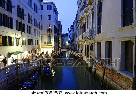 "Twilight on the Rio de Palazzo o de Canonica, San Marco quarter, Venice, Veneto, Italy, Europe" View Large Photo Image Stock Image - "Twilight on the Rio de Palazzo o de Canonica, San Marco quarter, Venice, Veneto, Italy, Europe". Fotosearch
