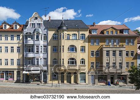 "Two houses built in the Art Nouveau style, centre, Weimar, Thuringia, Germany, Europe" View Large Photo Image Stock Image - "Two houses built in the Art Nouveau style, centre, Weimar, Thuringia, Germany, Europe". Fotosearch