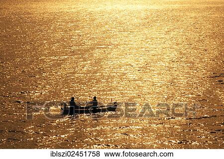 "Two people in a rowboat on the Sorpesee lake at sunset, Sunderland, Hochsauerlandkreis district, North Rhine-Westphalia, Germany, Europe, PublicGround, Europe" View Large Photo Image Stock Photo - "Two people in a rowboat on the Sorpesee lake at sunset, Sunderland, Hochsauerlandkreis district, North Rhine-Westphalia, Germany, Europe, PublicGround, Europe". Fotosearch