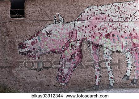 "Two pink horses, mural in the historic centre, Palermo, Province of Palermo, Sicily, Italy, Europe" View Large Photo Image Picture - "Two pink horses, mural in the historic centre, Palermo, Province of Palermo, Sicily, Italy, Europe". Fotosearch