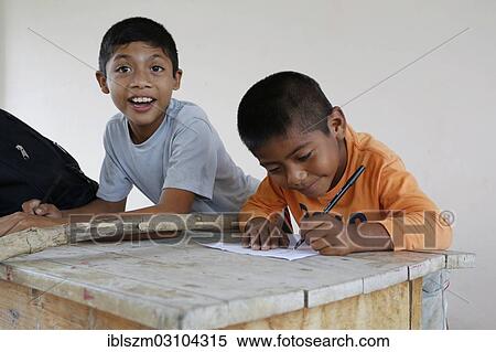 "Two school boys at school, Chanero Rio, Provinz Jonuta, Tabasco, Mexico, North America" View Large Photo Image Stock Photography - "Two school boys at school, Chanero Rio, Provinz Jonuta, Tabasco, Mexico, North America". Fotosearch