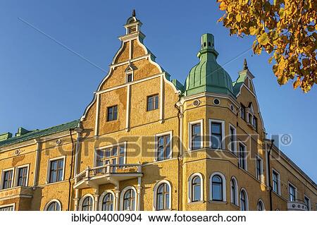 "Typical Finnish architecture from around 1900, Art Nouveau, Helsinki, Finland, Europe" View Large Photo Image Picture - "Typical Finnish architecture from around 1900, Art Nouveau, Helsinki, Finland, Europe". Fotosearch
