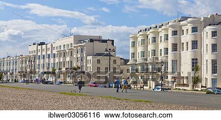 "Typical houses on the waterfront, Worthing, Sussex, England, United Kingdom, Europe" View Large Photo Image Stock Photograph - "Typical houses on the waterfront, Worthing, Sussex, England, United Kingdom, Europe". Fotosearch