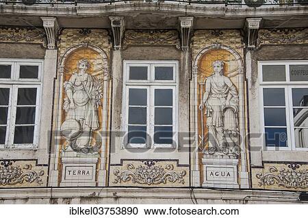 "Typical Portuguese facade, Lisbon, Lisbon District, Portugal, Europe" View Large Photo Image Stock Image - "Typical Portuguese facade, Lisbon, Lisbon District, Portugal, Europe". Fotosearch