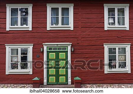 "Typical red wooden house, Smaland, Sweden, Europe" View Large Photo Image Stock Photo - "Typical red wooden house, Smaland, Sweden, Europe". Fotosearch