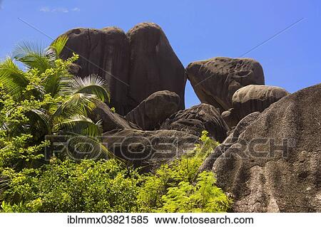 "Typical rock formations in the Seychelles, Anse Union, La Digue, Seychelles, Africa" View Large Photo Image Stock Photography - "Typical rock formations in the Seychelles, Anse Union, La Digue, Seychelles, Africa". Fotosearch