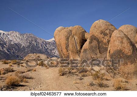 "Typical rock formations of the Alabama Hills, Sierra Nevada, California, United States of America, USA" View Large Photo Image Stock Photo - "Typical rock formations of the Alabama Hills, Sierra Nevada, California, United States of America, USA". Fotosearch