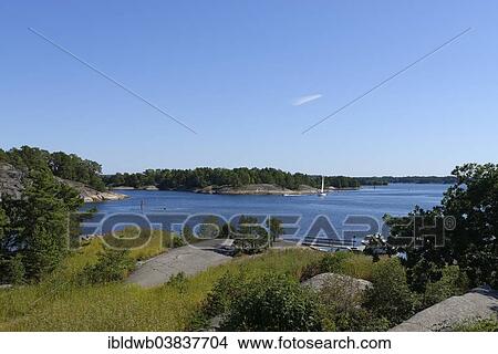 "Typical round polished rocks, roches moutonnees, on Finnhamn Island in the Stockholm Middle Archipelago, Stockholm, Sweden, Europe" View Large Photo Image Picture - "Typical round polished rocks, roches moutonnees, on Finnhamn Island in the Stockholm Middle Archipelago, Stockholm, Sweden, Europe". Fotosearch