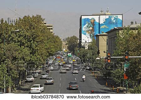 "Typical street scene, Tehran, Tehran province, Persia, Iran, Asia" View Large Photo Image Stock Image - "Typical street scene, Tehran, Tehran province, Persia, Iran, Asia". Fotosearch