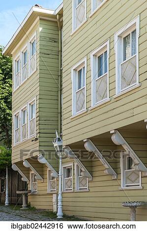 "Typical wooden houses, Sogukcesme Sokagi, Istanbul, Turkey, Asia" View Large Photo Image Stock Photograph - "Typical wooden houses, Sogukcesme Sokagi, Istanbul, Turkey, Asia". Fotosearch