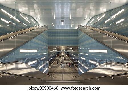 "U-Bahn Uberseequartier subway station, U4 subway line, HafenCity, Hamburg, Germany, Europe" View Large Photo Image Stock Photo - "U-Bahn Uberseequartier subway station, U4 subway line, HafenCity, Hamburg, Germany, Europe". Fotosearch