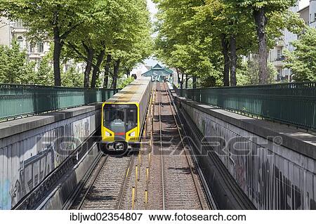Stock Photo - "U-Bahn underground railway, Berlin, Germany, Europe". Fotosearch
