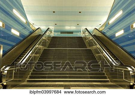 "Uberseequartier metro station, Hamburg, Germany, Europe" View Large Photo Image Picture - "Uberseequartier metro station, Hamburg, Germany, Europe". Fotosearch