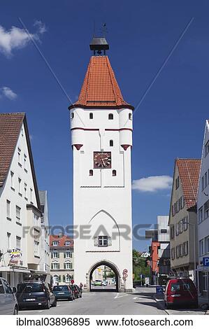"Ulmer Tor, Ulm Gate, Biberach an der Riss, Upper Swabia, Baden-Wurttemberg, Germany, Europe" View Large Photo Image Stock Photography - "Ulmer Tor, Ulm Gate, Biberach an der Riss, Upper Swabia, Baden-Wurttemberg, Germany, Europe". Fotosearch