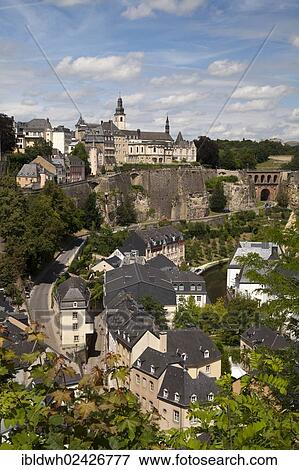 "Undercity with the Grund district, City of Luxembourg, Luxembourg, Europe, PublicGround, Europe" View Large Photo Image Stock Photo - "Undercity with the Grund district, City of Luxembourg, Luxembourg, Europe, PublicGround, Europe". Fotosearch