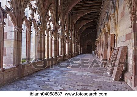 "Unfinished cloister without vault, Eglise Catholique Paroisse Sainte Trinite, Catholic Trinity Church, Wissembourg, Alsace, France, Europe" View Large Photo Image Stock Photo - "Unfinished cloister without vault, Eglise Catholique Paroisse Sainte Trinite, Catholic Trinity Church, Wissembourg, Alsace, France, Europe". Fotosearch