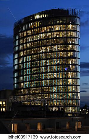 "Uniqa Tower at night, Vienna, Austria, Europe" View Large Photo Image Stock Photo - "Uniqa Tower at night, Vienna, Austria, Europe". Fotosearch
