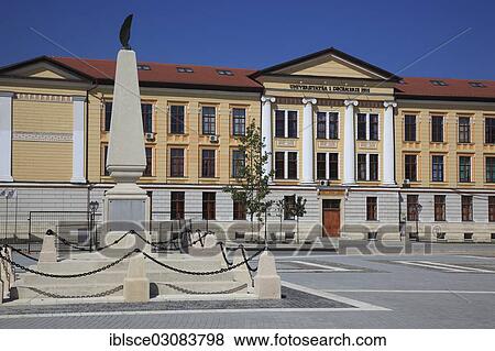Stock Photo - "University 1st December 1918 in the historical fortress of Alba Iulia, Balgrad or Karlsburg, Alba Iulia, Balgrad, deutsch Karlsburg, Alba Iulia, Balgrad, Karlsburg, Siebenburgen, Romania, Europe". Fotosearch