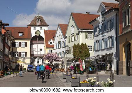 "Unterstadtstrasse street with Unterstadttor town gate, Meersburg, Baden-Wurttemberg, Germany, Europe" View Large Photo Image Stock Image - "Unterstadtstrasse street with Unterstadttor town gate, Meersburg, Baden-Wurttemberg, Germany, Europe". Fotosearch
