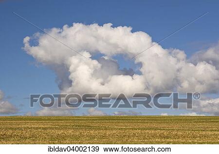 "Unusually shaped cloud over harvested field, Mecklenburg-Vorpommern, Germany, Europe" View Large Photo Image Stock Photo - "Unusually shaped cloud over harvested field, Mecklenburg-Vorpommern, Germany, Europe". Fotosearch