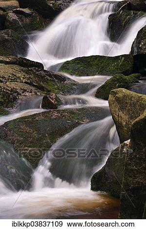 "Upper Bodefall, waterfall of the mountain stream Grosse Bode, Braunlage, Harz, Lower Saxony, Germany, Europe" View Large Photo Image Stock Photo - "Upper Bodefall, waterfall of the mountain stream Grosse Bode, Braunlage, Harz, Lower Saxony, Germany, Europe". Fotosearch