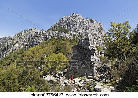 "Upper city walls, ancient city of Termessos, Taurus Mountains, Termessos, Antalya Province, Turkey, Asia" View Large Photo Image Stock Photo - "Upper city walls, ancient city of Termessos, Taurus Mountains, Termessos, Antalya Province, Turkey, Asia". Fotosearch