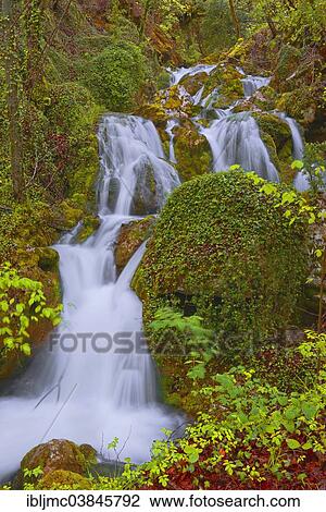 "Urederra River, Urbasa-Andia Natural Park, Baquedano, Navarra, Spain, Europe" View Large Photo Image Stock Image - "Urederra River, Urbasa-Andia Natural Park, Baquedano, Navarra, Spain, Europe". Fotosearch
