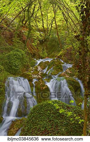 "Urederra River, Urbasa-Andia Natural Park, Baquedano, Navarra, Spain, Europe" View Large Photo Image Stock Photograph - "Urederra River, Urbasa-Andia Natural Park, Baquedano, Navarra, Spain, Europe". Fotosearch