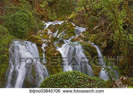 "Urederra River, Urbasa-Andia Natural Park, Baquedano, Navarra, Spain, Europe" View Large Photo Image Stock Photograph - "Urederra River, Urbasa-Andia Natural Park, Baquedano, Navarra, Spain, Europe". Fotosearch